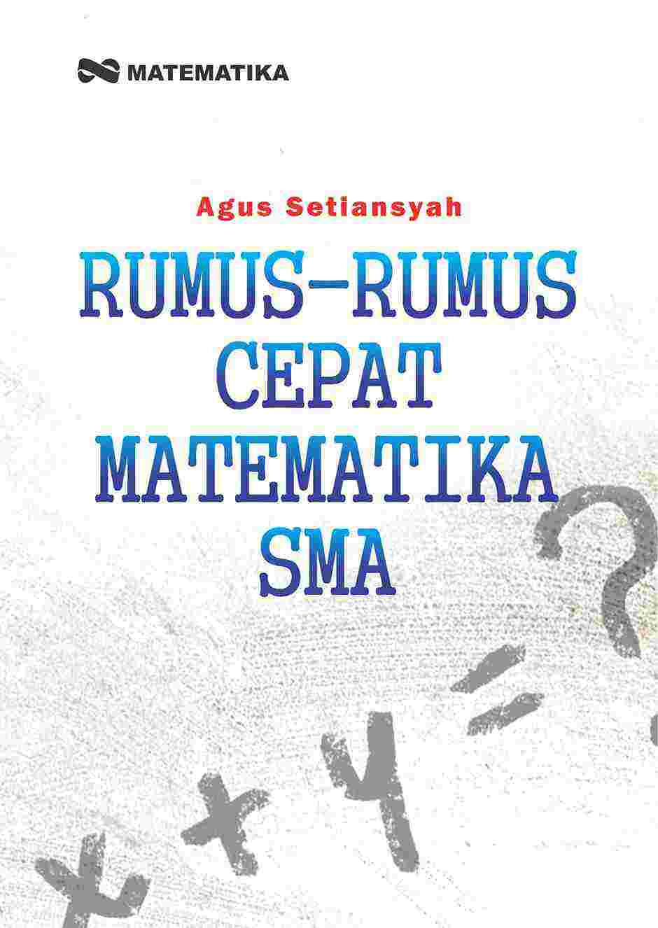Sampul buku Rumus-rumus Cepat Ma...